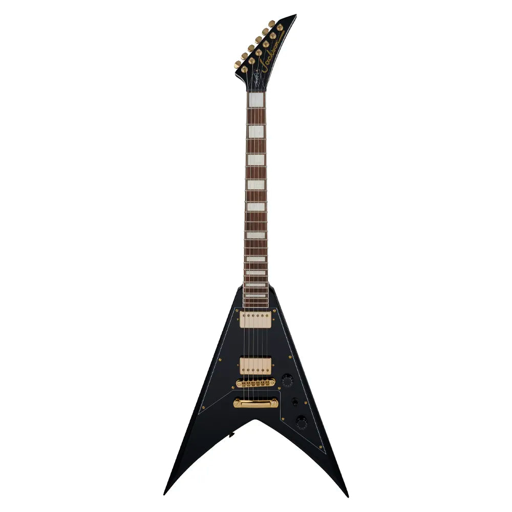 Jackson 2916413503 Guitarra Eléctrica X Series Signature Scott Ian King V KVXT Gloss Black