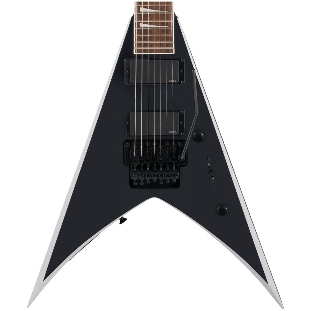 Guitarra Eléctrica Jackson 2916417568 X Series King V KVX-MG7 Satin Black with Primer Gray Bevels