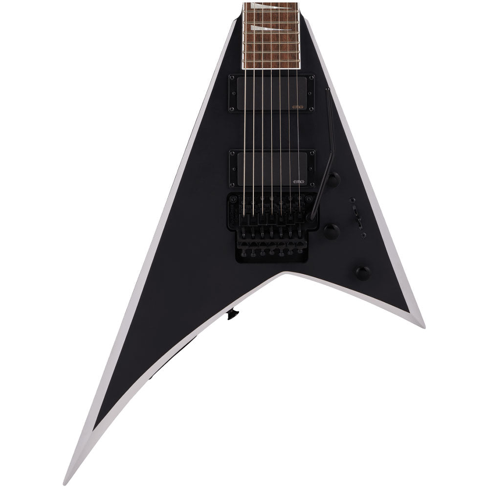 Guitarra Eléctrica Jackson 2916787568 X Series Rhoads RRX24-MG7 Satin Black with Primer Gray Bevels