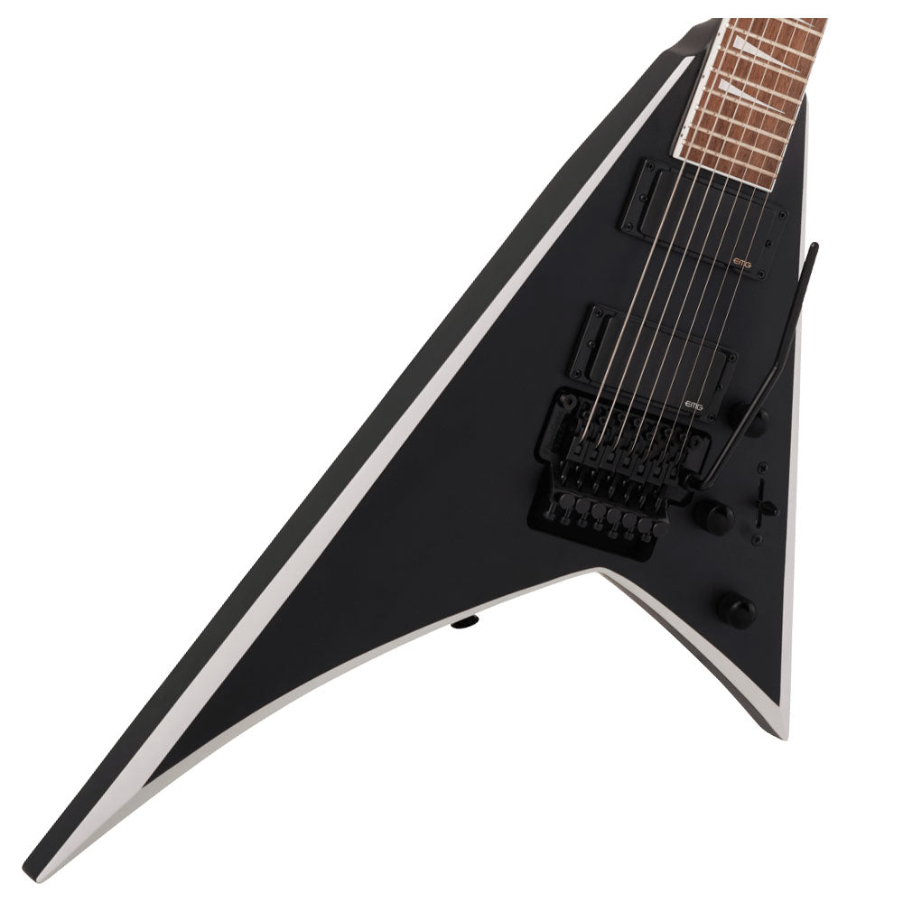 Guitarra Eléctrica Jackson 2916787568 X Series Rhoads RRX24-MG7 Satin Black with Primer Gray Bevels