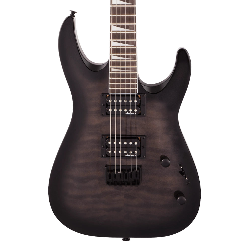 Gretsch 2918809585 Guitarra Eléctrica JS Series Dinky Arch Top JS32Q DKA HT Transparent Black Burst