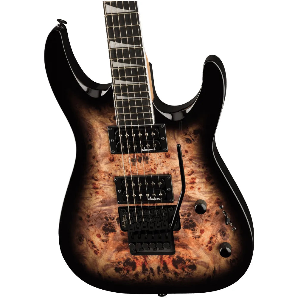Jackson 2918824557 Guitarra Eléctrica JS Series Dinky JS32 DKAP Transparent Black Burst