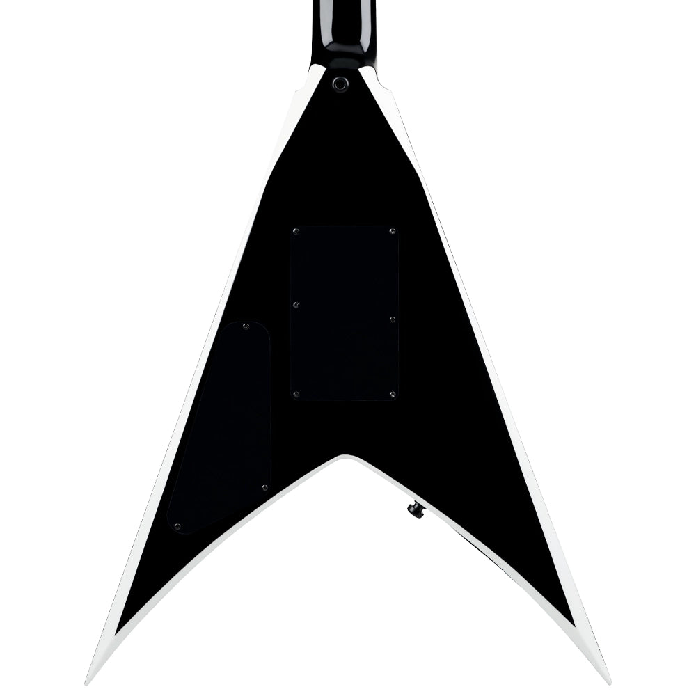 Jackson 2919775503 Guitarra Eléctrica serie Pro Signature Wes Borland King V Negro con Biseles Blancos