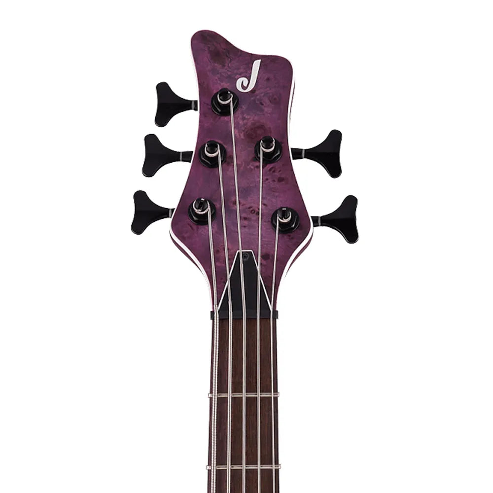 Jackson 2919924592 Bajo Eléctrico Spectra SBXP V de la serie X Acabado Morado Transparente