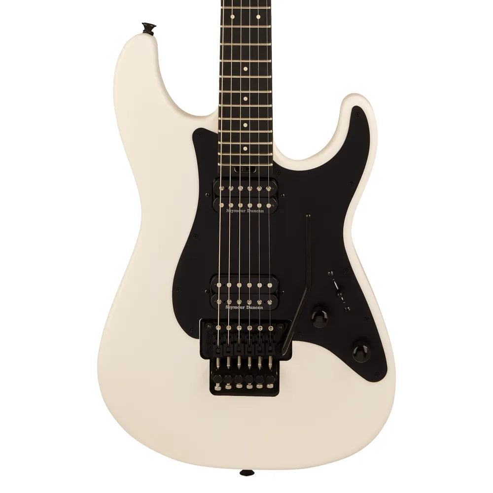 Charvel 2966801376 Guitarra Eléctrica Pro-Mod Plus So-Cal SC1 Style 1 HH FR EB Snow White
