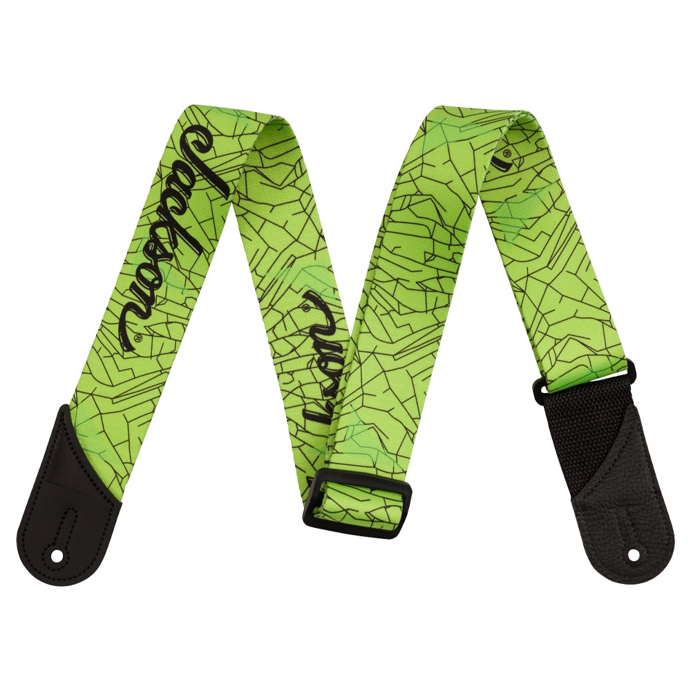Jackson 2995378005 Tahalí Cracked Mirror Verde 2"