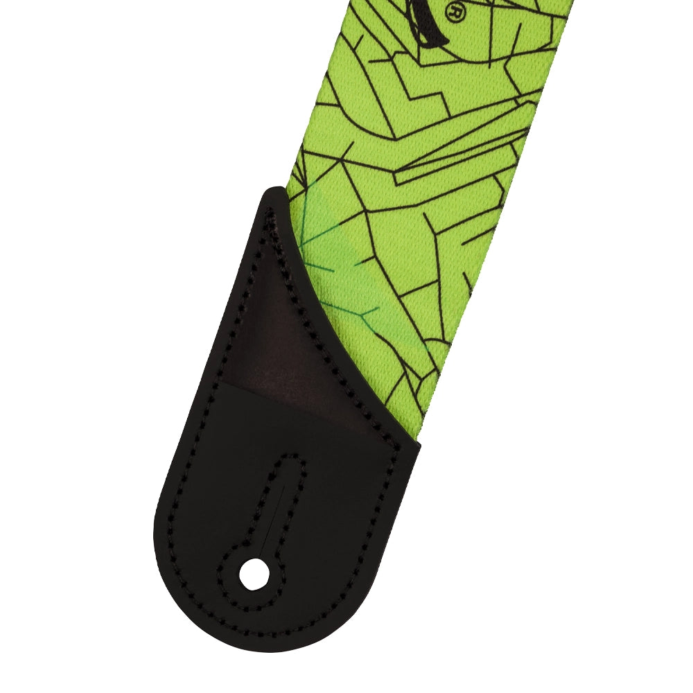 Jackson 2995378005 Tahalí Cracked Mirror Verde 2"
