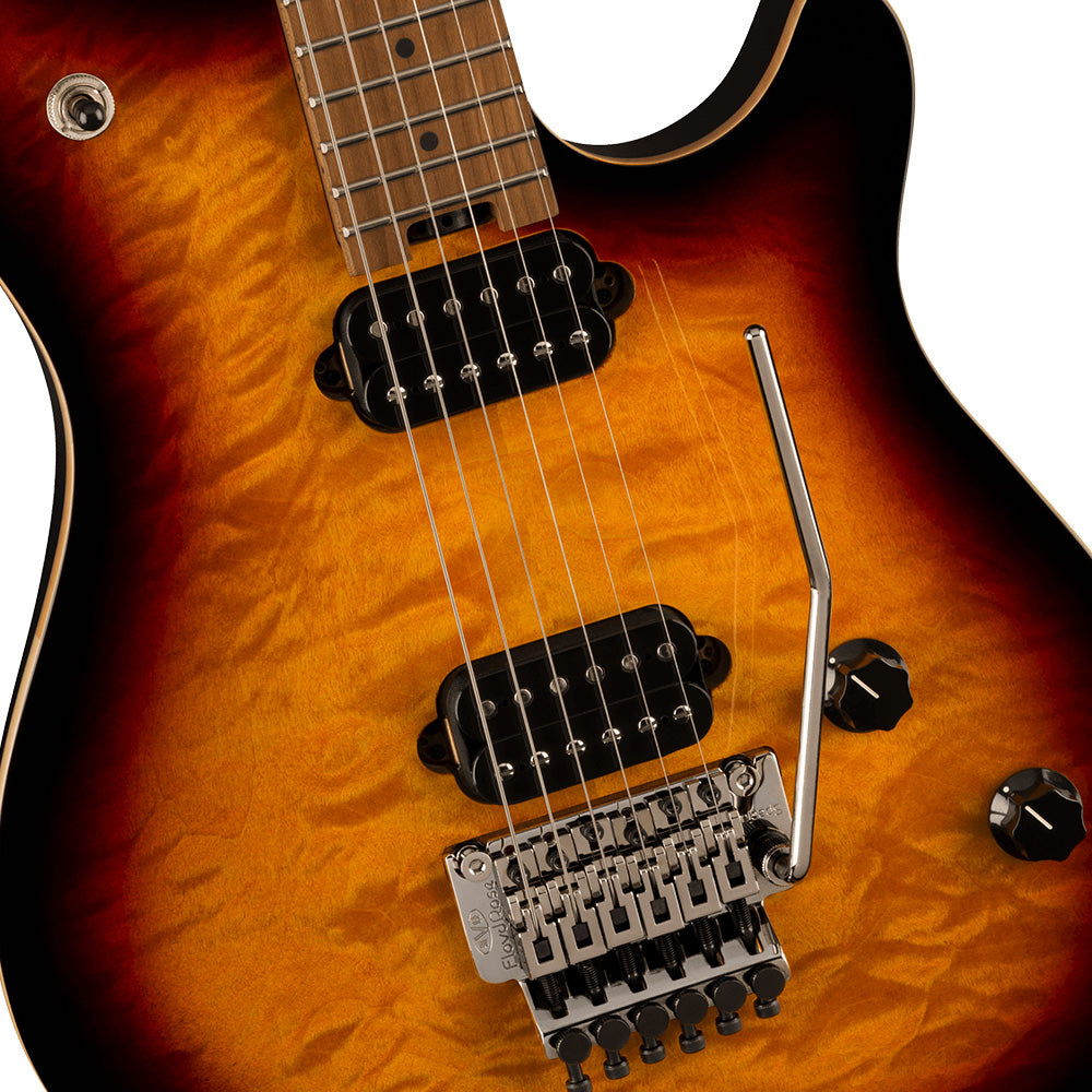 EVH Wolfgang WG Standard QM 3-Color Sunburst Guitarra Eléctrica 5107003500