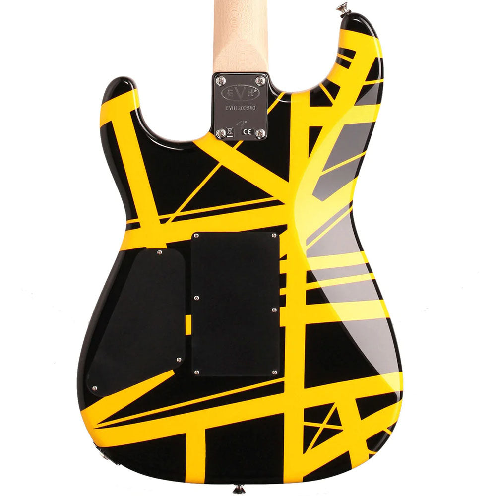 Guitarra Eléctrica Striped Series Black with Yellow Stripes EVH 5107902528