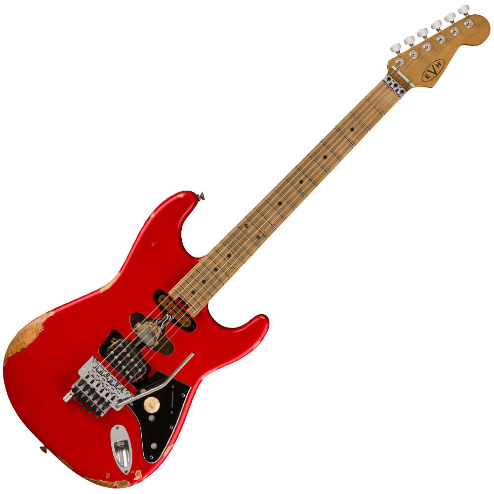 Guitarra Eléctrica EVH 5108005539 Frankie Relic Red con Funda