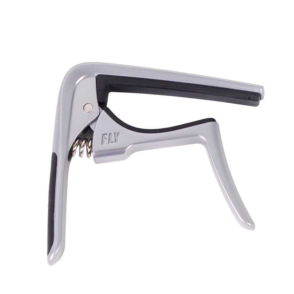Dunlop 63CSC Capo para Guitarra Acústica Trigger Fly Curvo Cromo Satinado