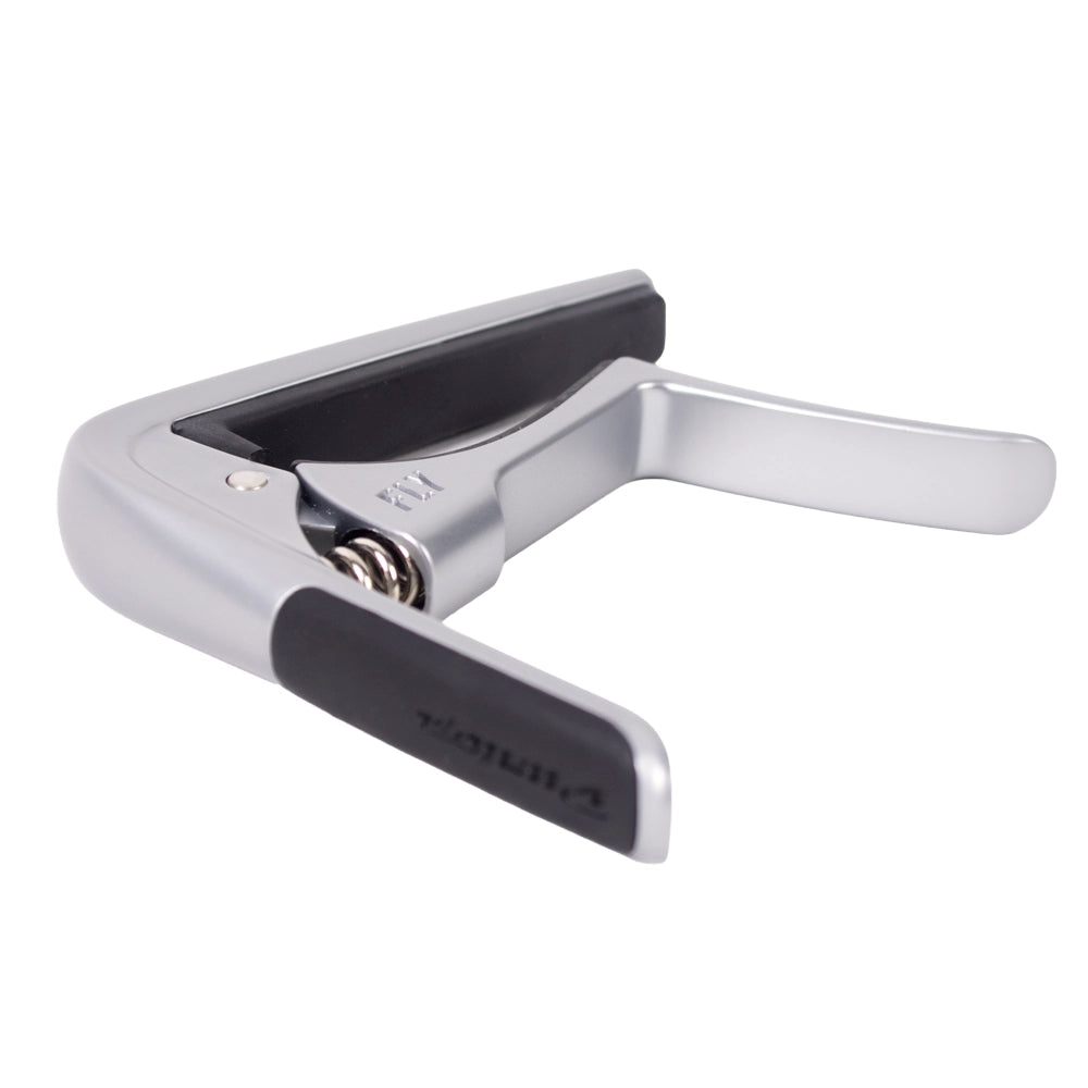 Dunlop 63CSC Capo para Guitarra Acústica Trigger Fly Curvo Cromo Satinado