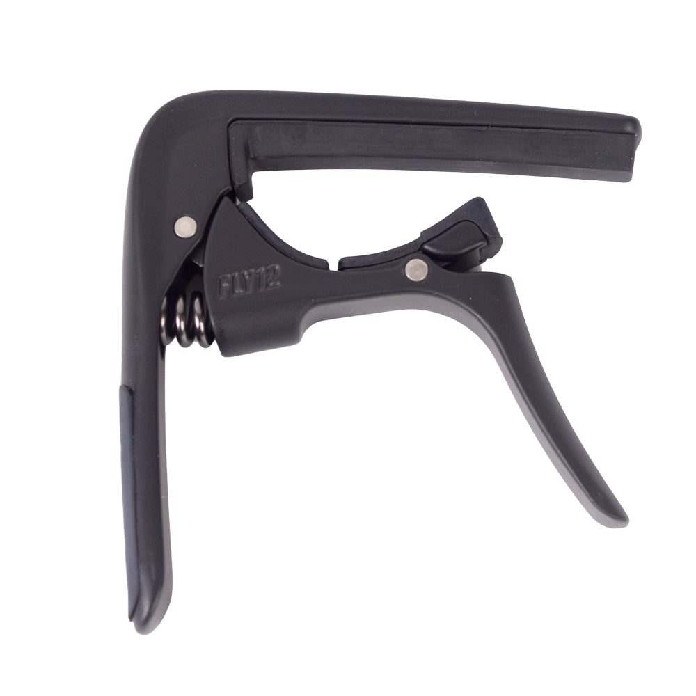 Dunlop 66CBK Capo para Guitarra Acústica de 12 Cuerdas Negro