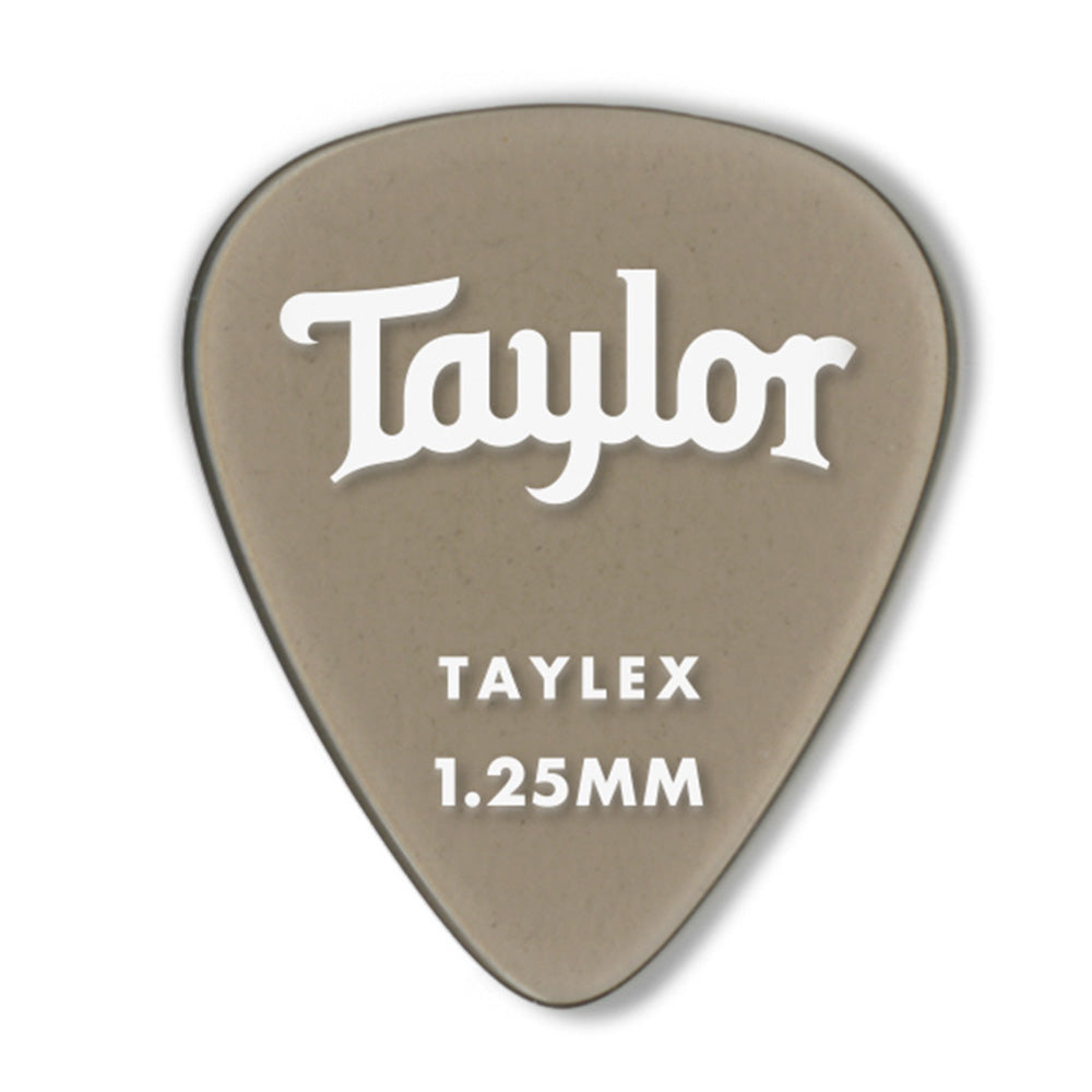 Taylor Premium 351 Taylex Smoke Gray 1.25 Mm con 6 Paquete Púas 70714