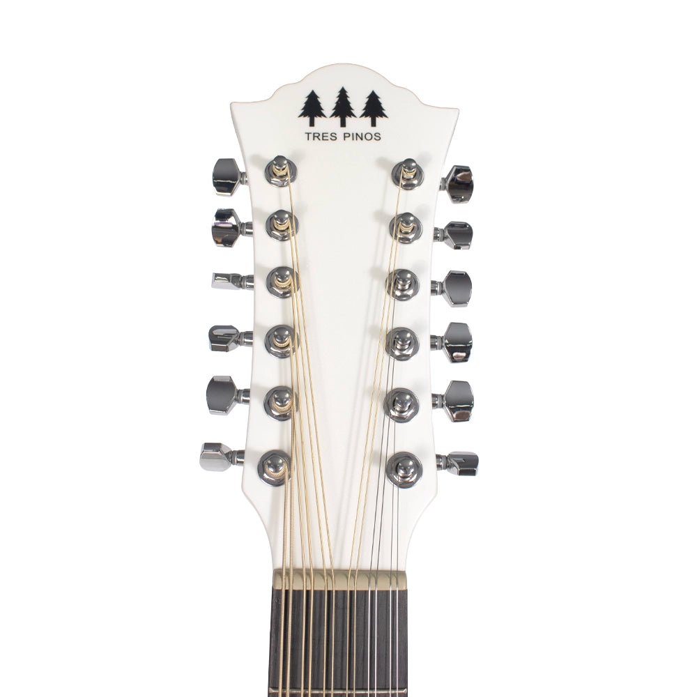 Tres Pinos Requinto 8213059 Sierreño Electroacústico Blanco Brillante