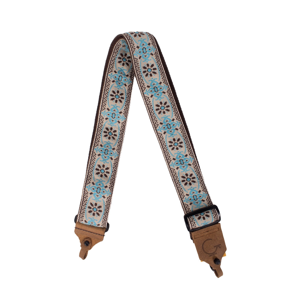 Gretsch 9220070101 Tahalí G Brand Azul y Marrón