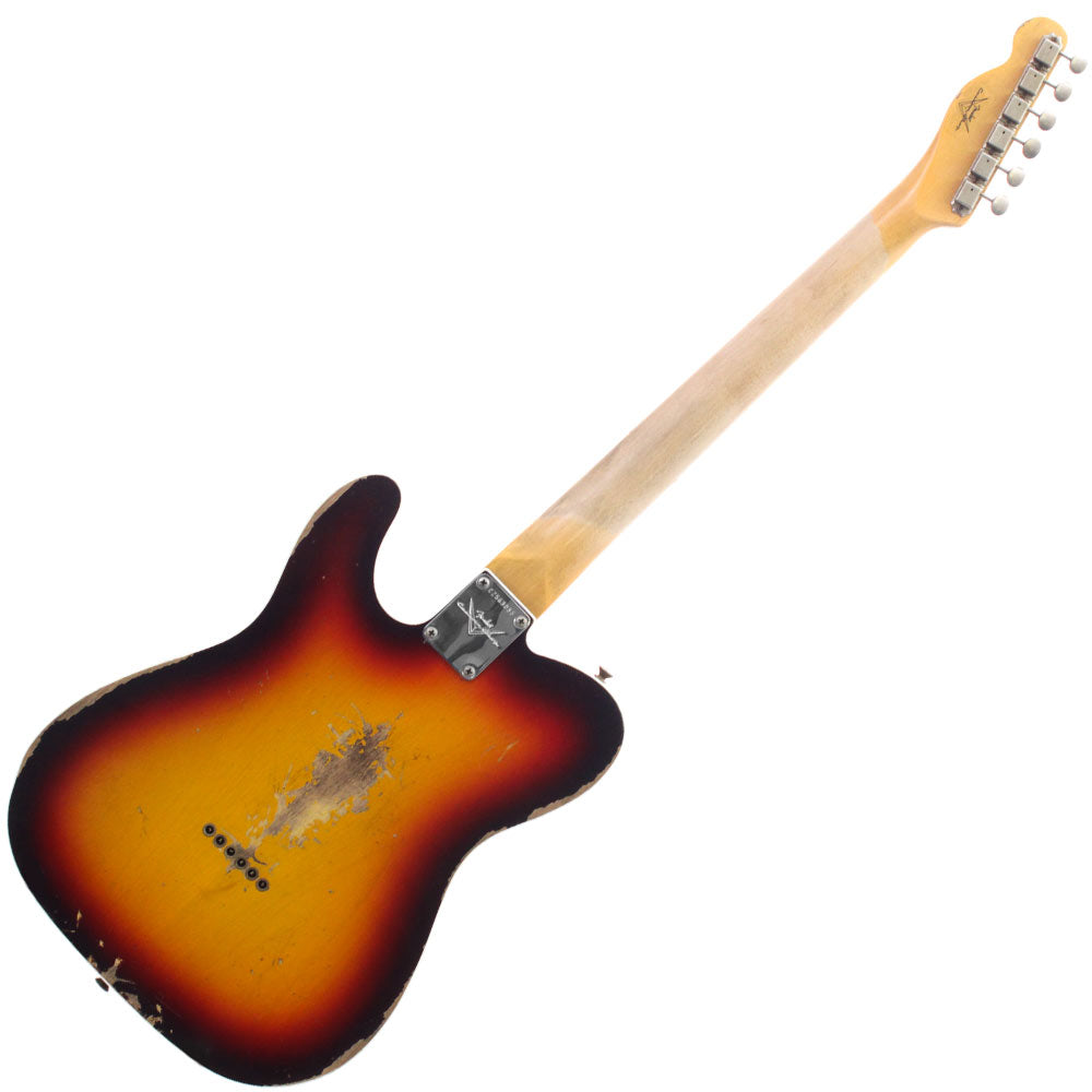 Guitarra Eléctrica Fender 9235001436 B1 1960 Telecaster Cusy Heavy Relic Ch3 Sunburst