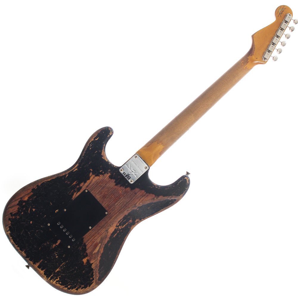 Guitarra Eléctrica Fender 9235001456 S21 Ltd Poblano Stratocaster Super Heavy Relic Aged Black