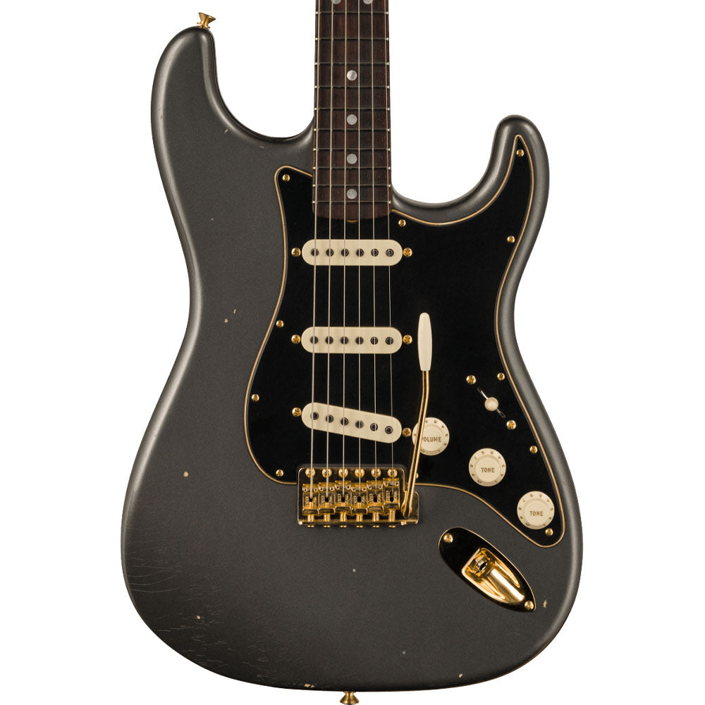 Fender Stratocaster B3 Ltd 1965 Dual-Mag Journeyman Relic Faded Aged Charcoal Frost Guitarra Eléctrica 9236081271