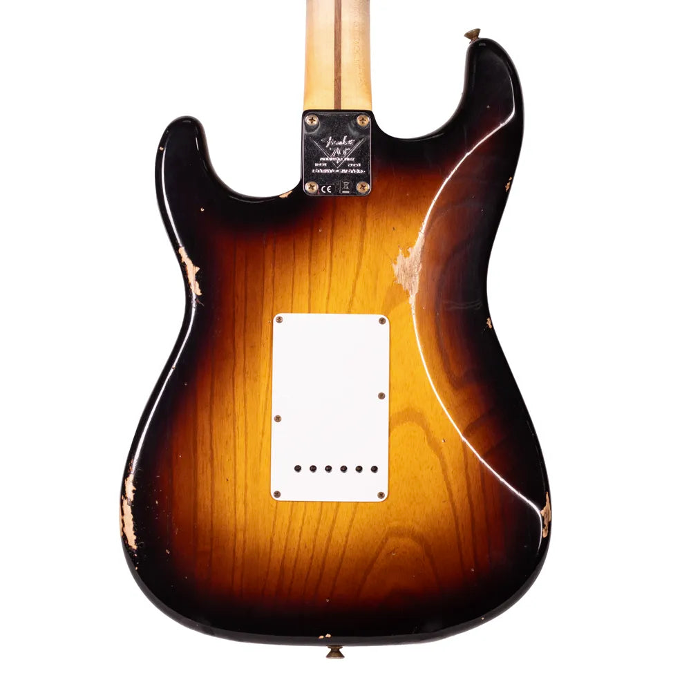 Fender 9236091144 Guitarra Eléctrica Limited Edition 70th Anniversary 1954 Stratocaster Wide-Fade 2-Color Sunburst
