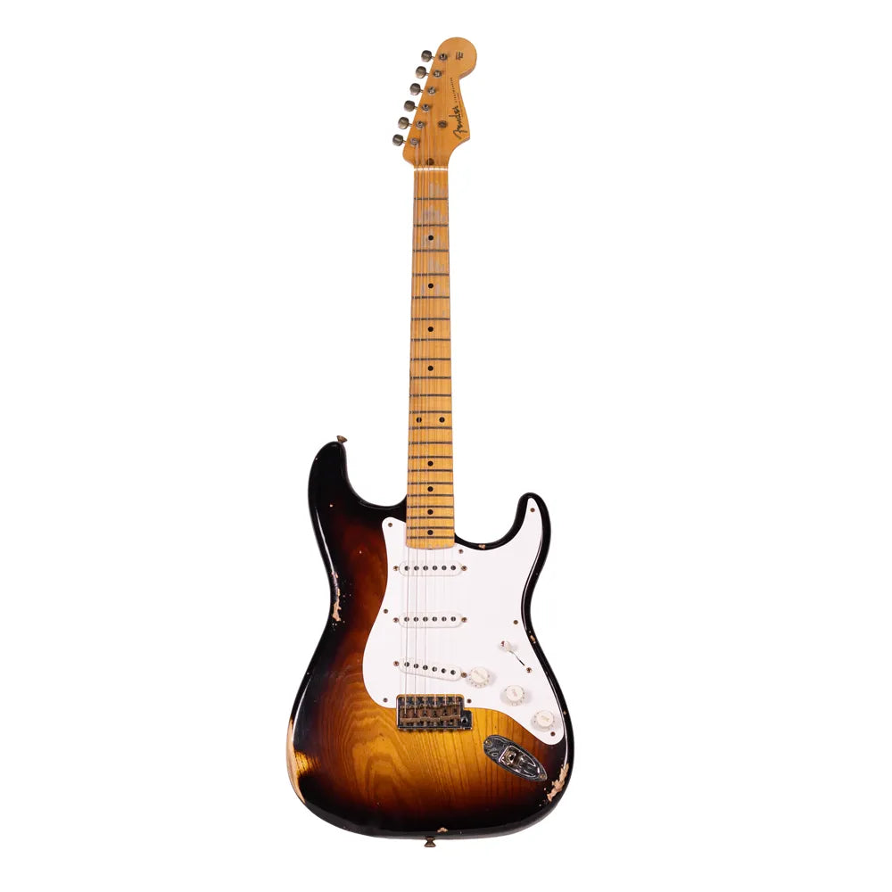 Fender 9236091144 Guitarra Eléctrica Limited Edition 70th Anniversary 1954 Stratocaster Wide-Fade 2-Color Sunburst