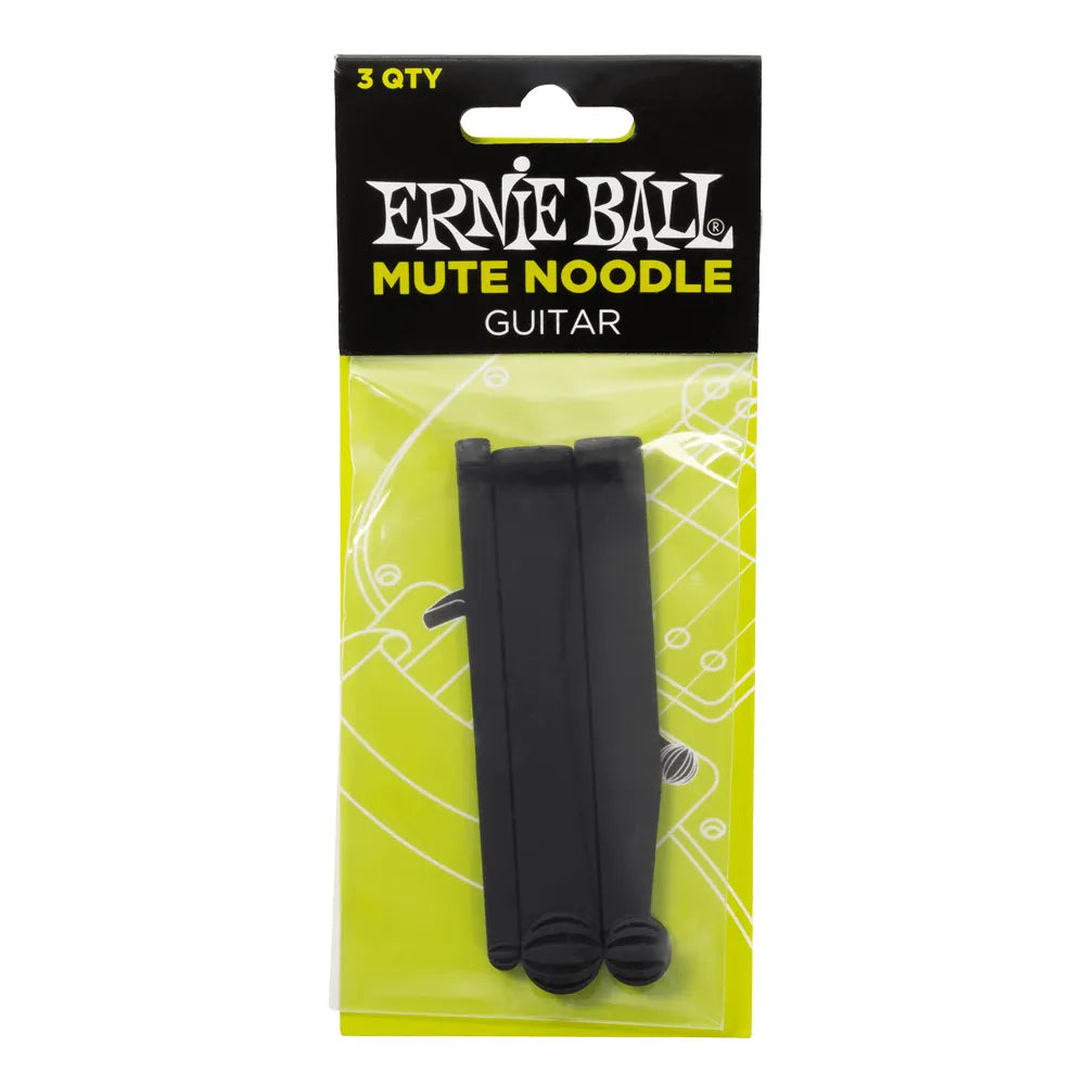 Ernieball 9636 Sordina para Cuerdas Guitarra Eléctrica Goma Negra
