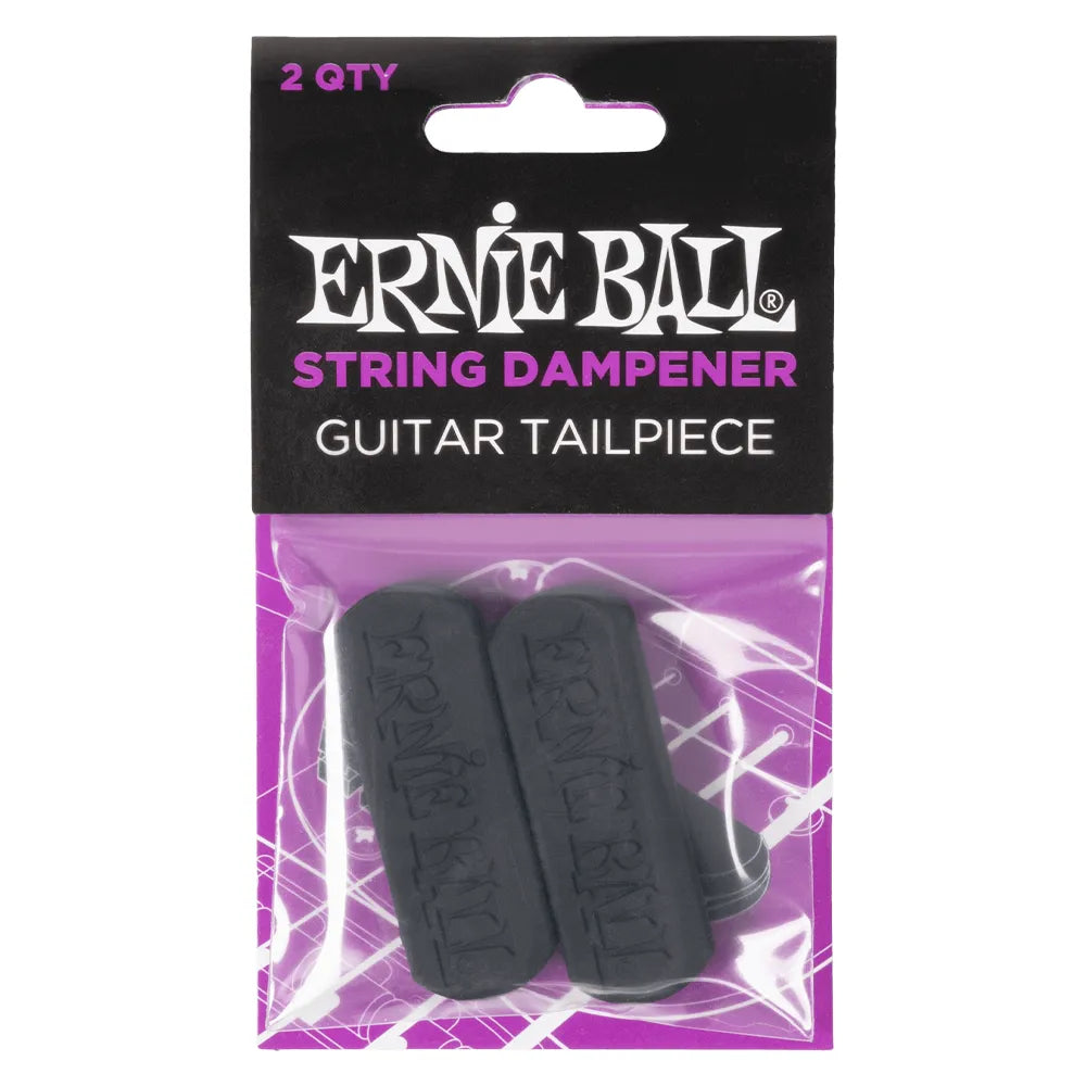 Ernieball 9638 Sordina para Cuerdas Guitarra Eléctrica Goma Negra (Puente)