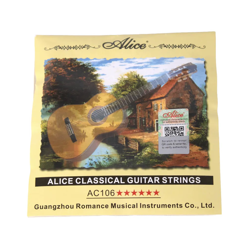 Alice A106H Encordadura Guitarra Acústica Hard Tension