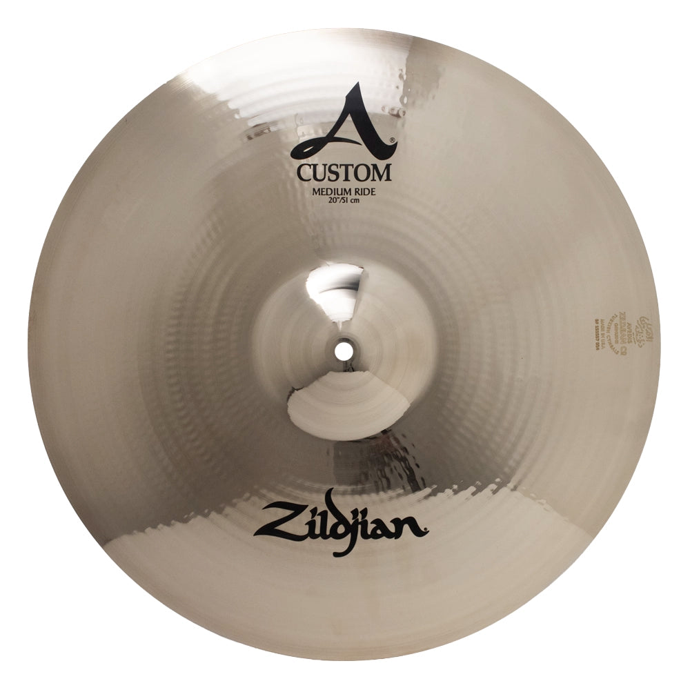 Zildjian A2057911 Paquete de Platillos Serie A Custom 14" Hi-Hats Crash 16" Crash 18" y Medium Ride 20"