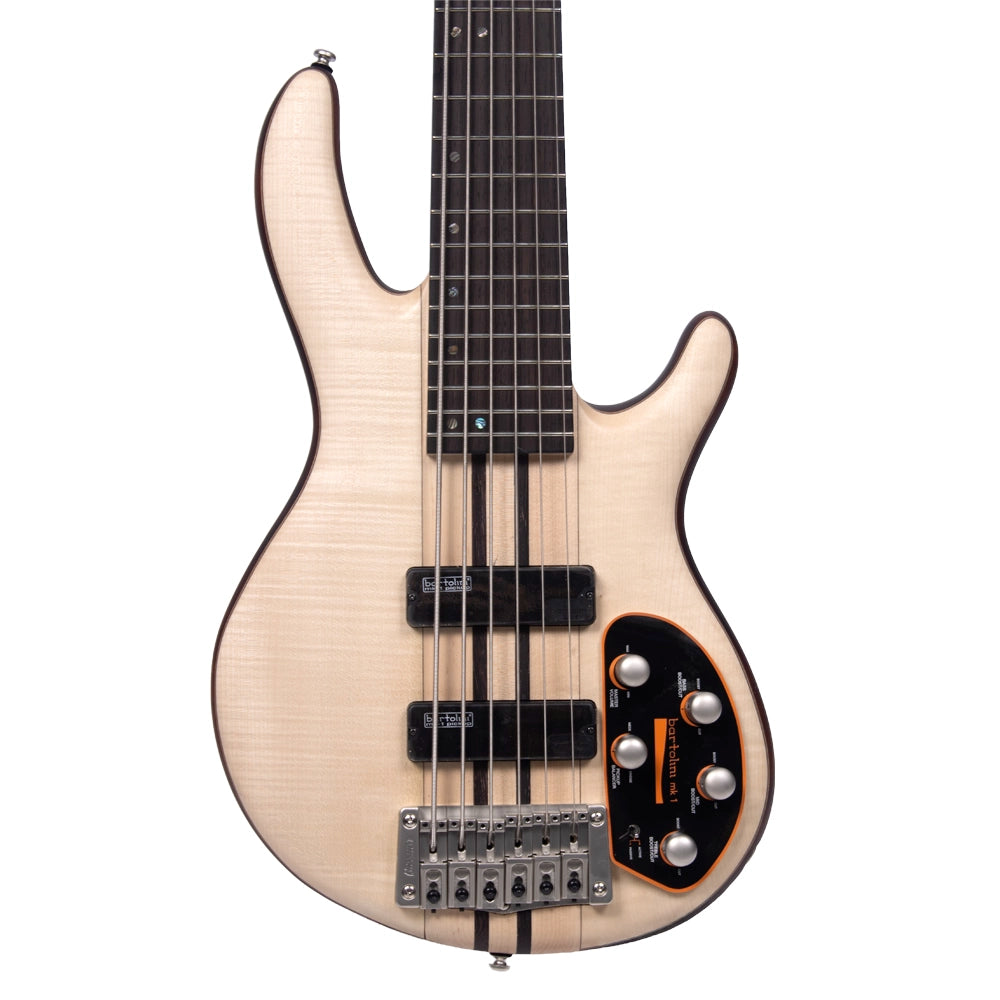 Cort A6PLUSFMMHOPN Bajo Eléctrico Artisan de 6 Cuerdas Natural Mate