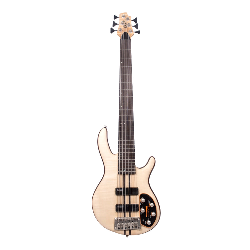 Cort A6PLUSFMMHOPN Bajo Eléctrico Artisan de 6 Cuerdas Natural Mate