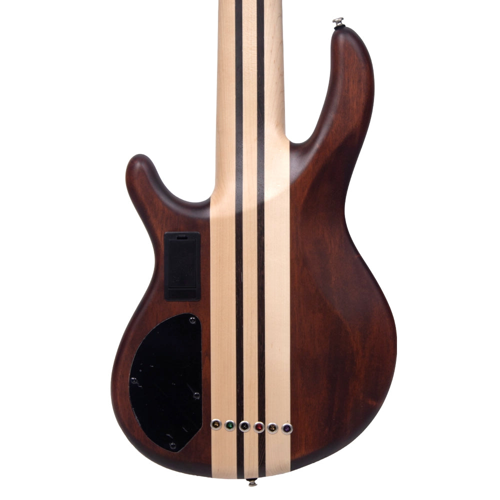 Cort A6PLUSFMMHOPN Bajo Eléctrico Artisan de 6 Cuerdas Natural Mate