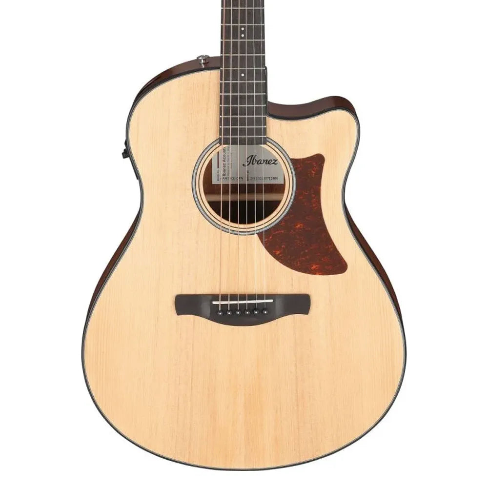 Ibanez Aam50Ceopn Guitarra Electroacústica Abeto Sapelens Natural