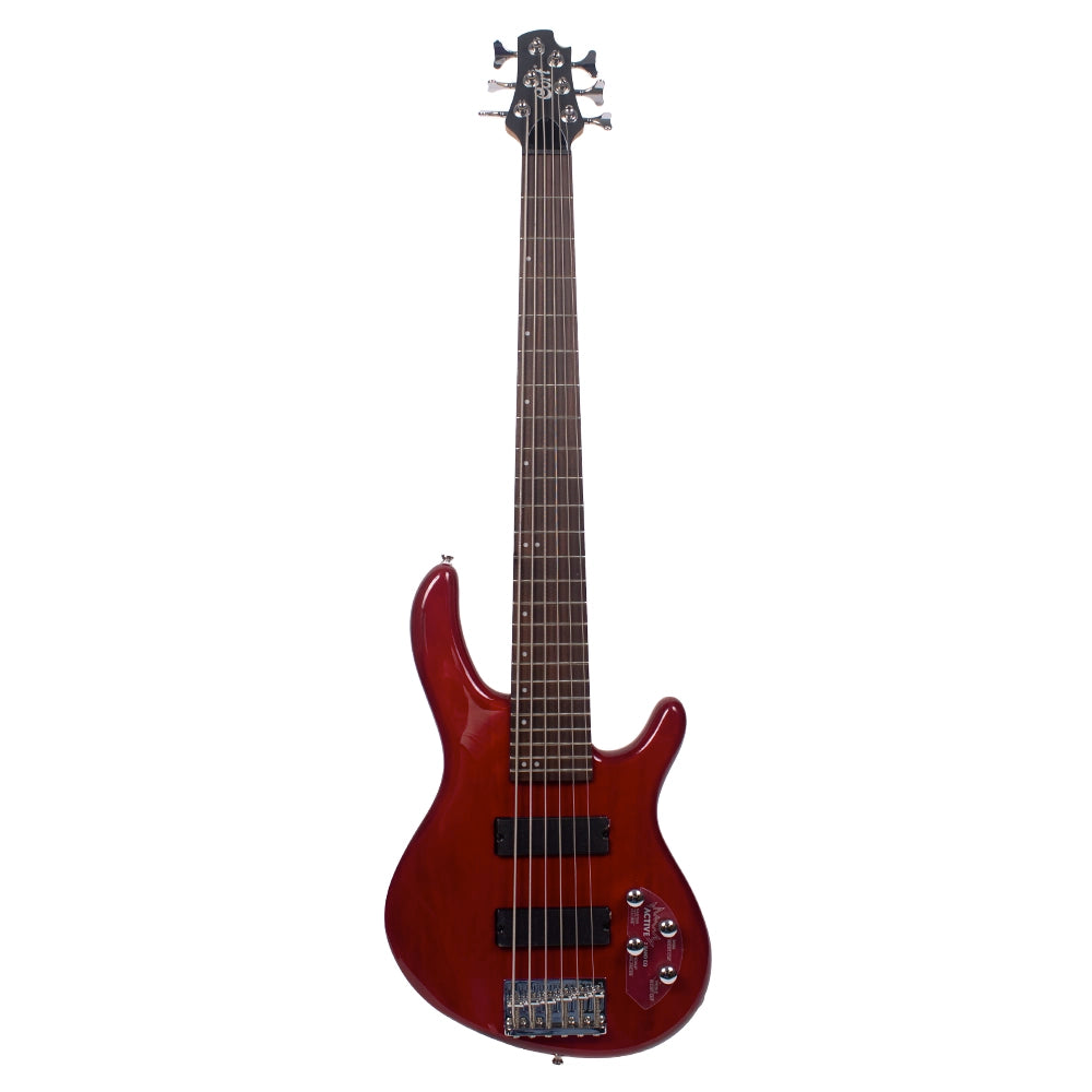 Cort ACTIONBASSVIPLUSTR Bajo Eléctrico Action V Plus 6 Cuerdas Rojo
