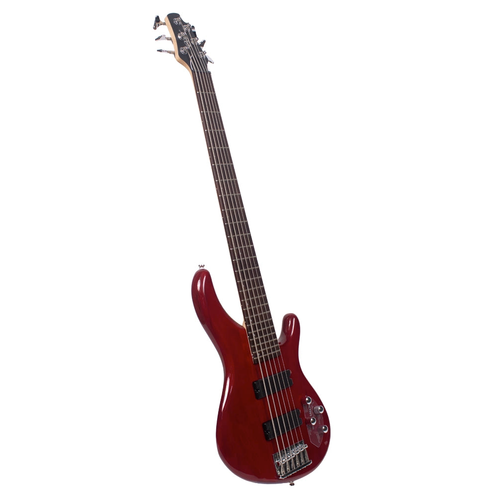 Cort ACTIONBASSVIPLUSTR Bajo Eléctrico Action V Plus 6 Cuerdas Rojo
