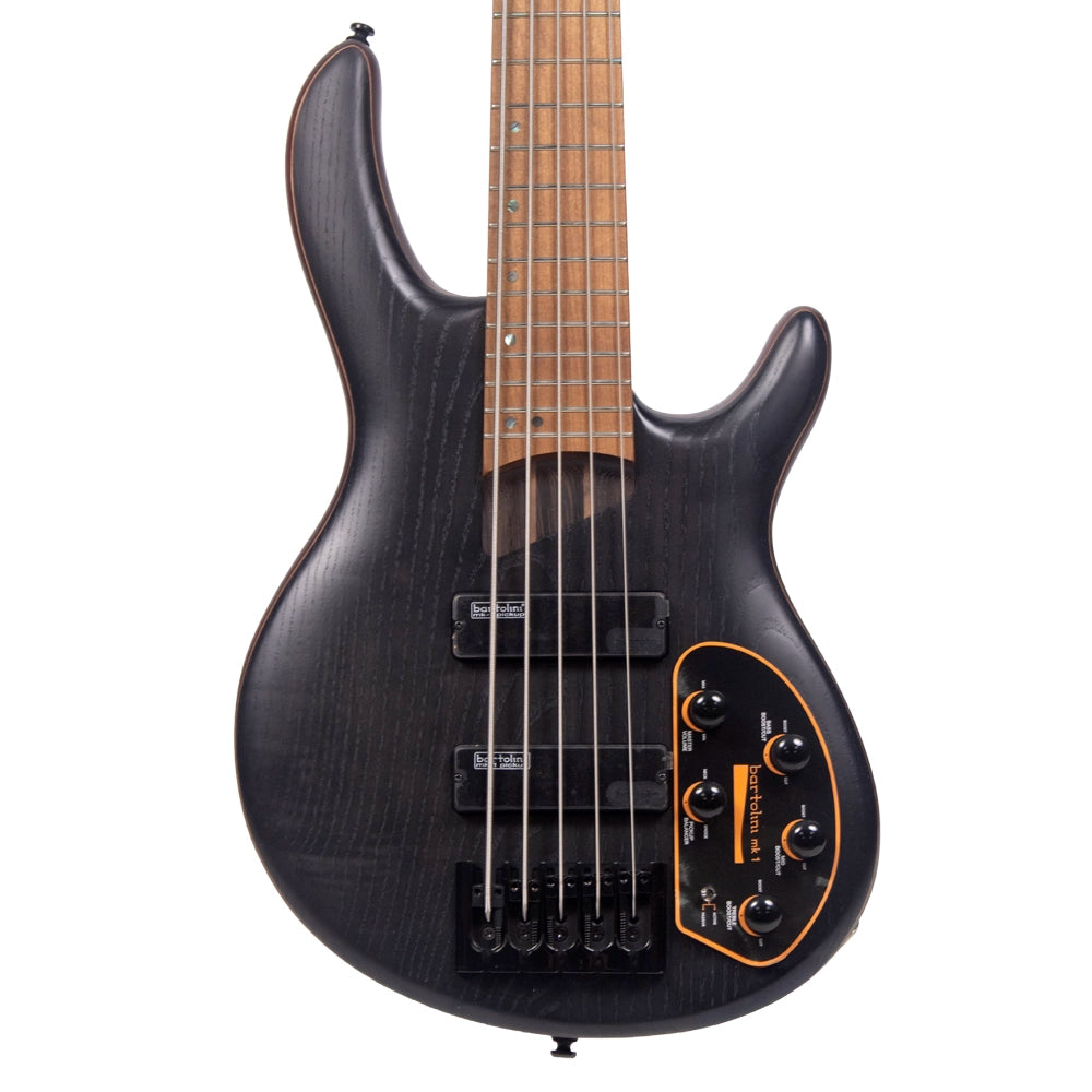 Cort B5ELMENTOPTB Bajo Eléctrico Artisan de 5 Cuerdas Negro Mate