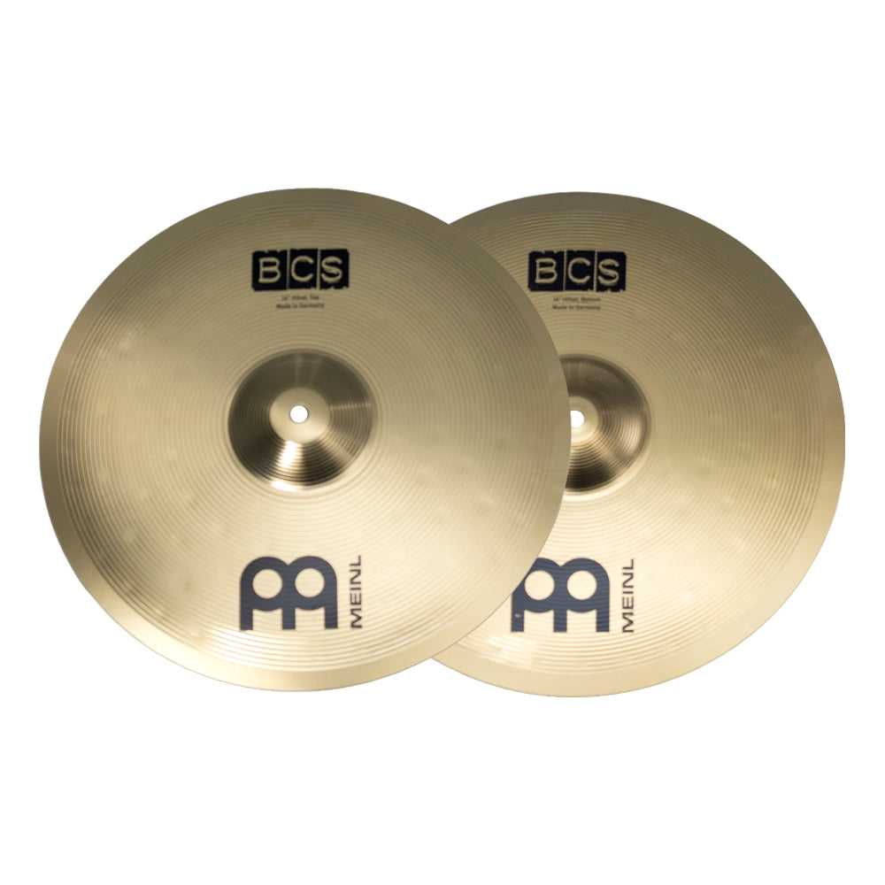 Meinl BCS1418 Paquete de Platillos Hi-Hat 14" y Crash 18"