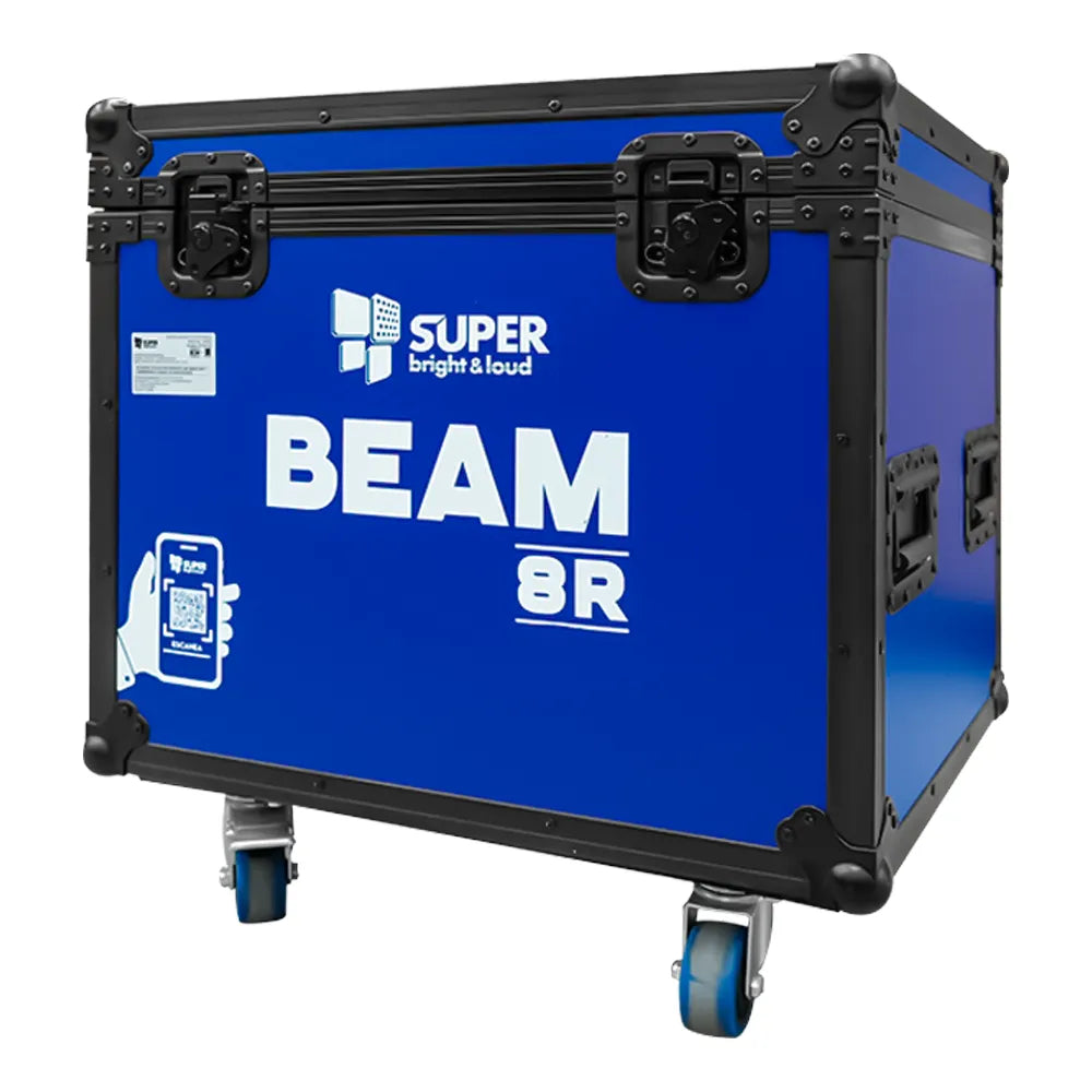 Super Bright BEAM8R Cabeza Móvil Estuche con 4 Piezas