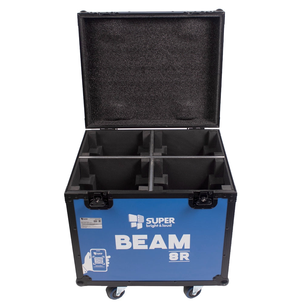 Super Bright BEAM8R Cabeza Móvil Estuche con 4 Piezas