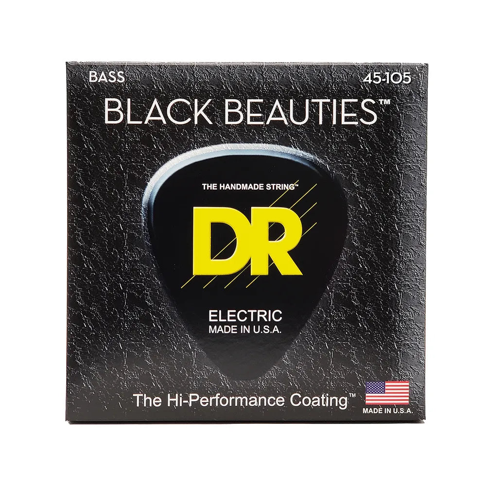 Dr Bkb45 Encordadura Bajo Eléctrico 45/105 Black Beauties