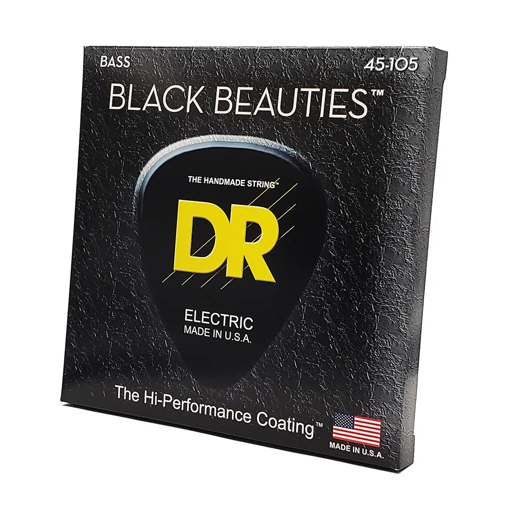 Dr Bkb45 Encordadura Bajo Eléctrico 45/105 Black Beauties