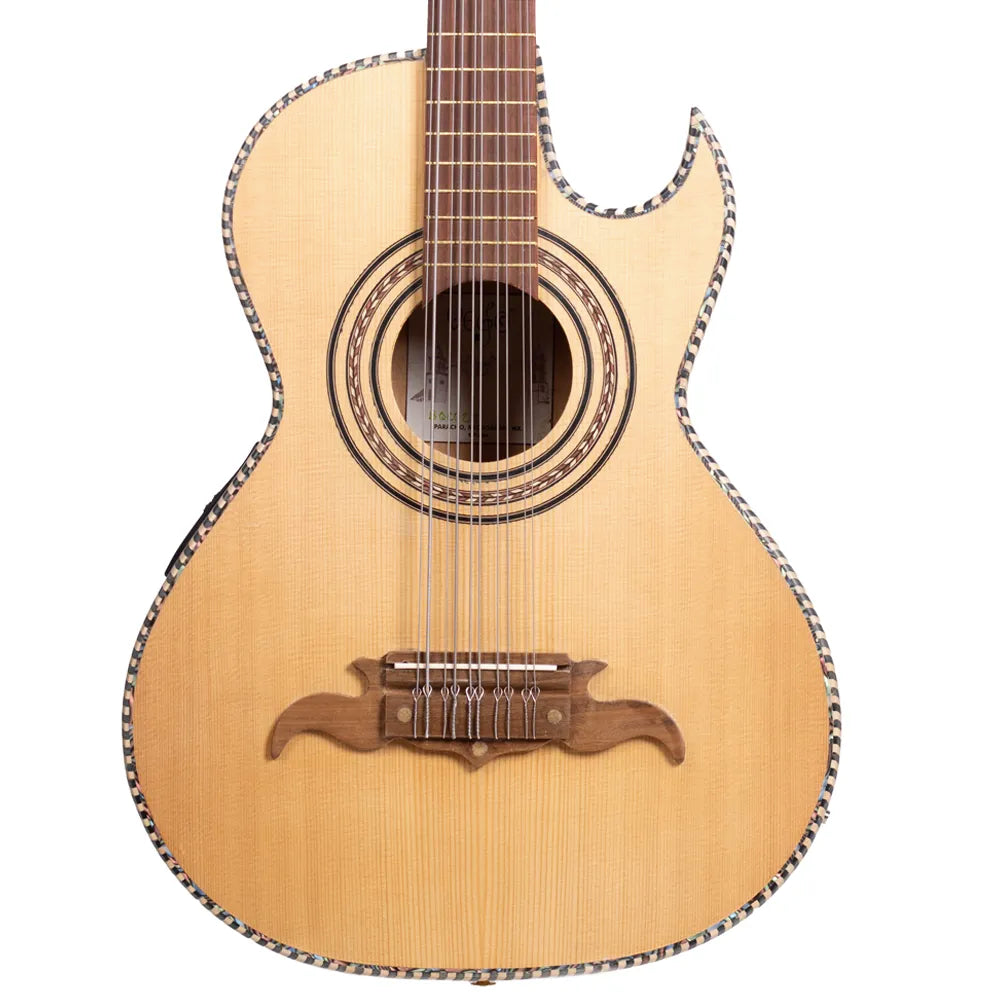 Impar Bqc02754548 Bajo Quinto Electroacústico Maple Can Fil Cord Natural
