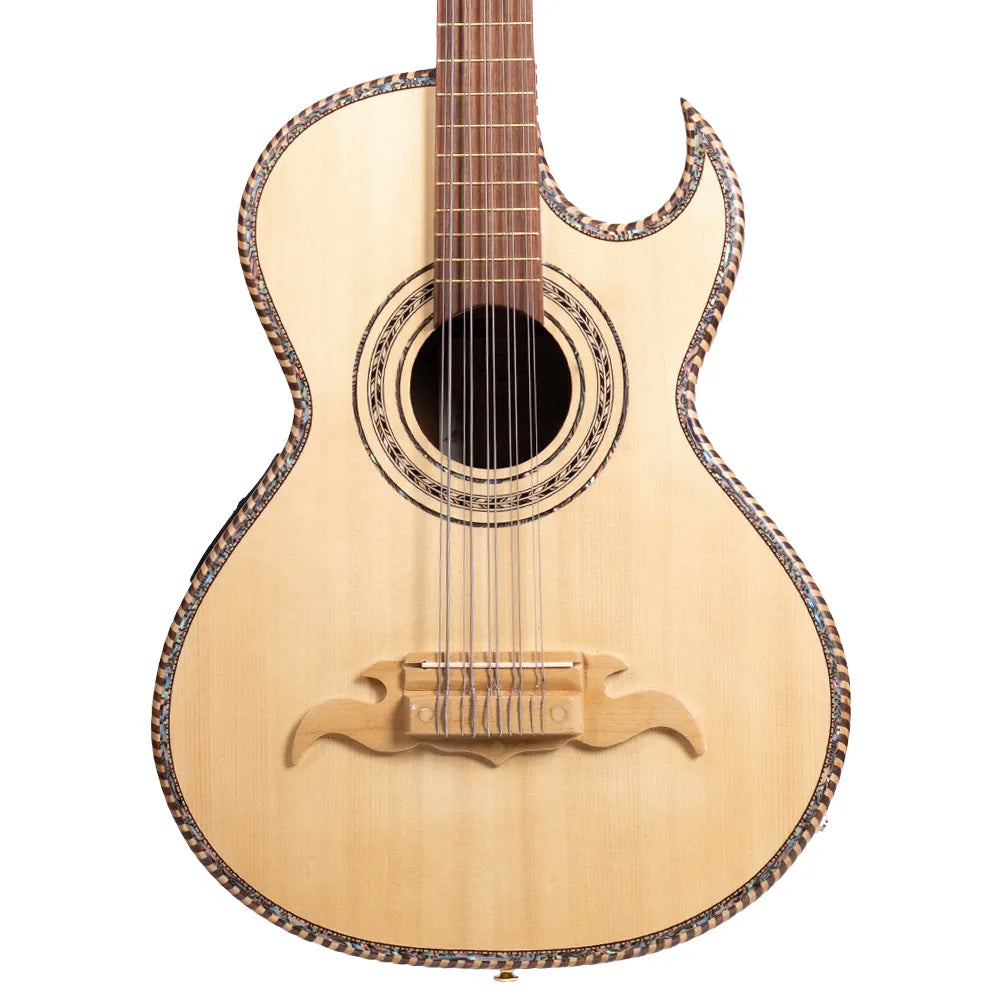 Impar Bqc14754 Bajo Quinto Electroacústico Nogal Can Fil Cordon