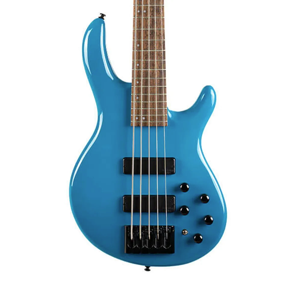 CORT C5DELUXECBL Bajo Eléctrico Artisan Azul 5 Cuerdas