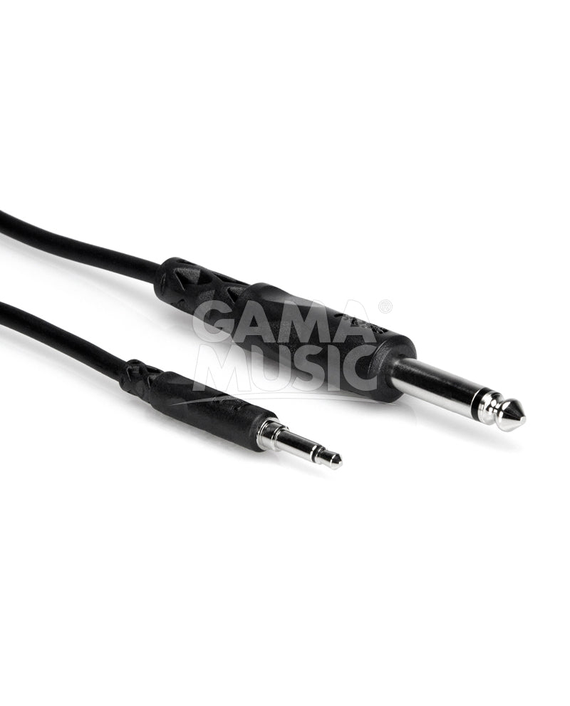 Cable Mono Interconector Hosa Cmp310 3.5Mm Ts To 1/4 In Ts 3 Metros CMP310