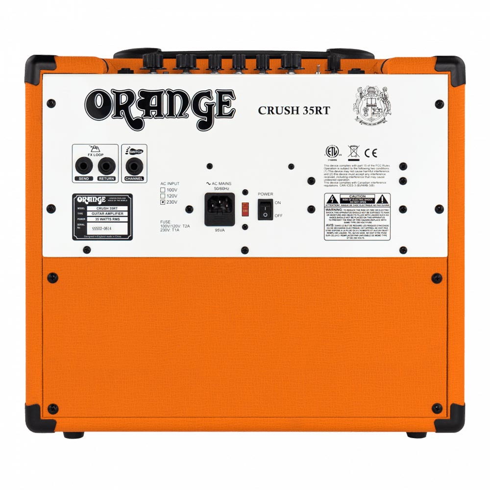 Combo para Guitarra Crush 35W 1x10in ORANGE CRUSH35RT