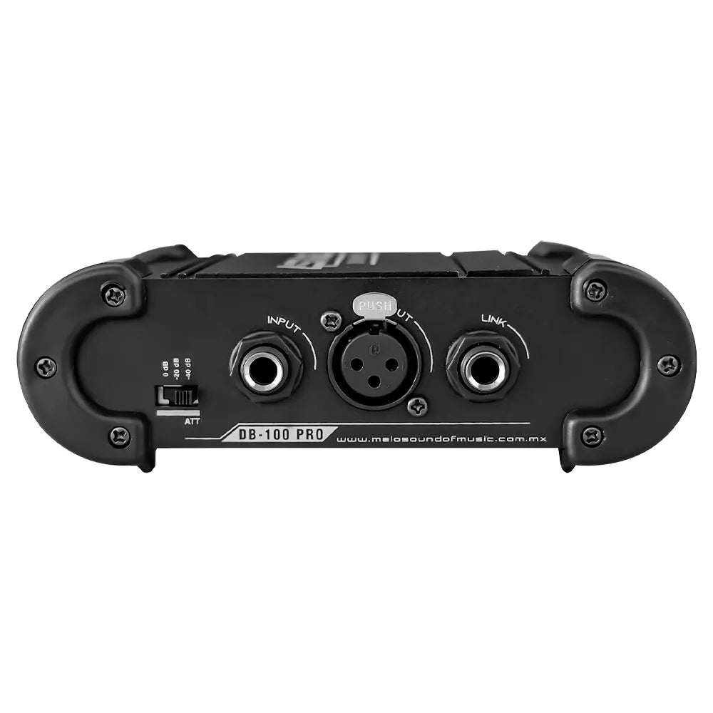 Melo DB100PRO Caja Directa Profesional Pasiva de Un Canal