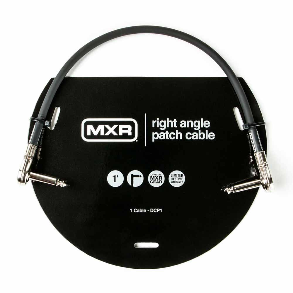 Cable Mxr Dcp1 .30 Mts Negro (Angulado-Angulado) DCP1