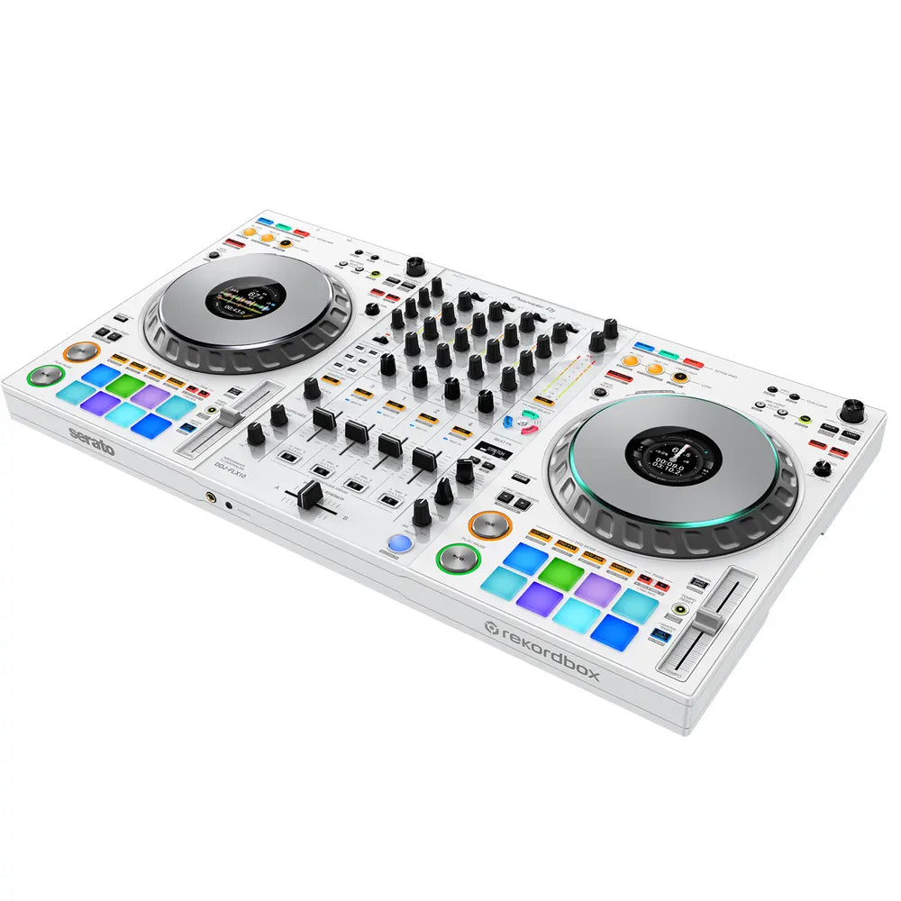 Pioneer DDJFLX10W Controlador Profesional de DJ de 4 Canales