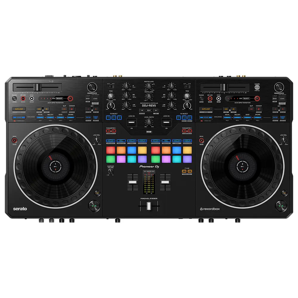 Pioneer Ddjrev5 Controlador DJ Scratch Style 2 canales